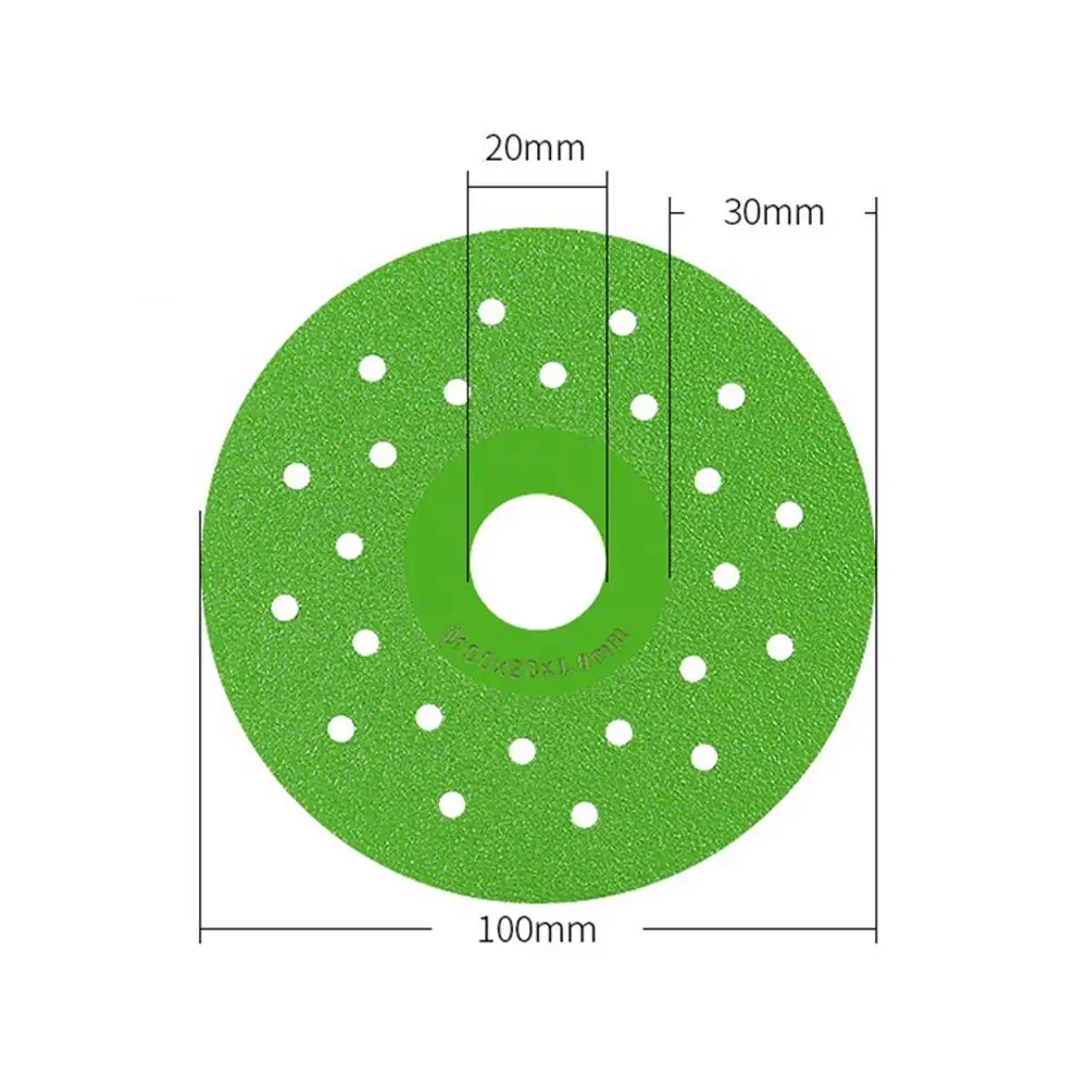 6 * Disco da taglio per vetro Diamante Marmo Piastrelle in ceramica Lama per molatura in giada Utensile elettrico per mola da taglio