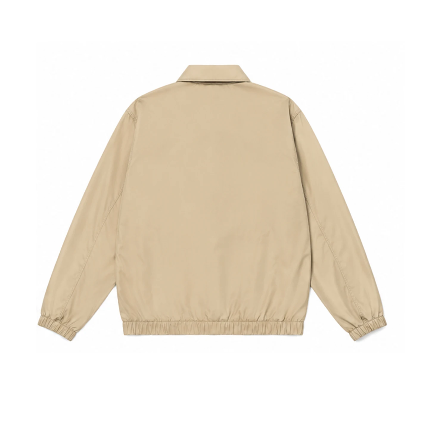 CH Logo Embroidered Premium Harrington Jacket Men Point Collar Full Zip Long Sleeve Windproof Casual Daily Office Tops