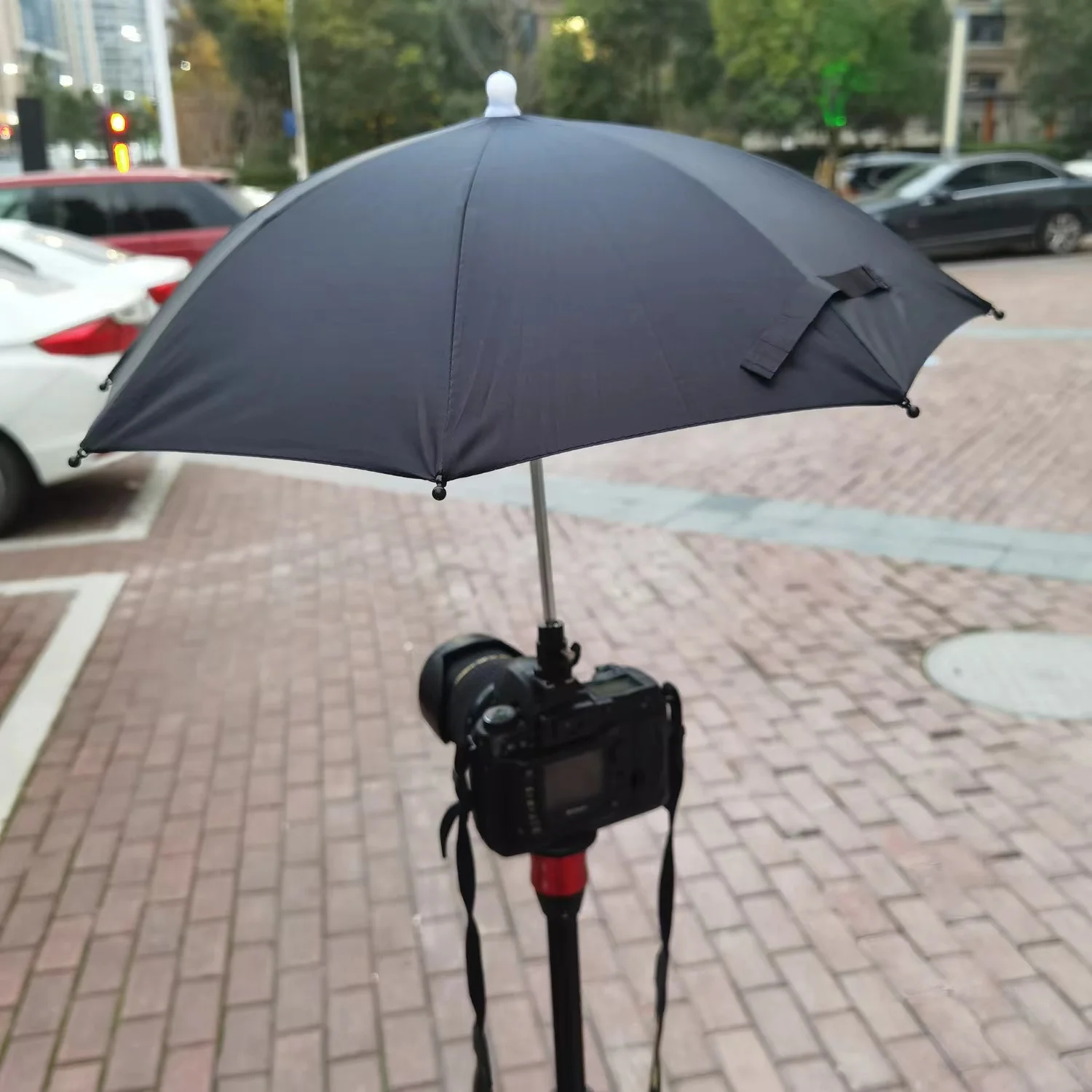 Waterproof DSLR Camera Umbrella Sunshade Hot Shoe Ball Head Rainy outdoor photography for Canon Nikon Sony Olympus accessories