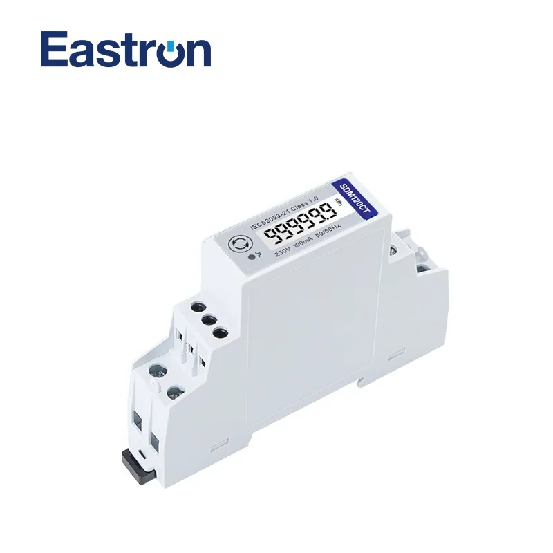 Imagem -03 - Medidor do Consumo da Energia Elétrica Fase Fios 230v Rs485 Modbus Kwh Kvarh Entrada 0.1v Mid