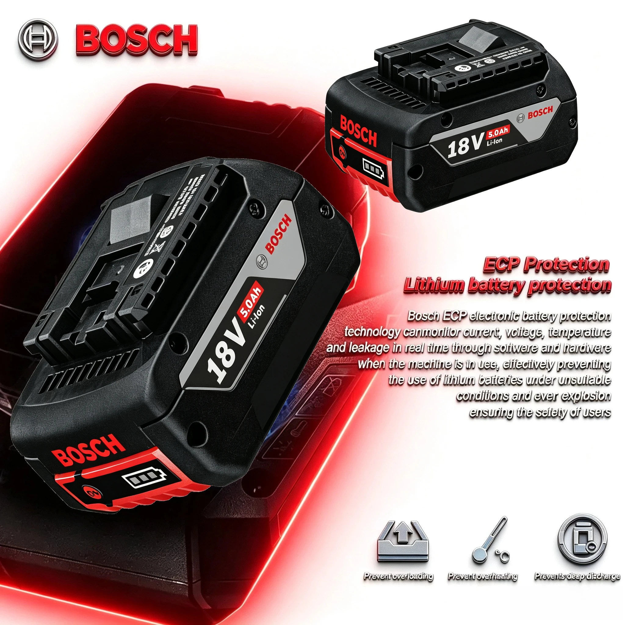 Bosch 18V Battery 5.0Ah