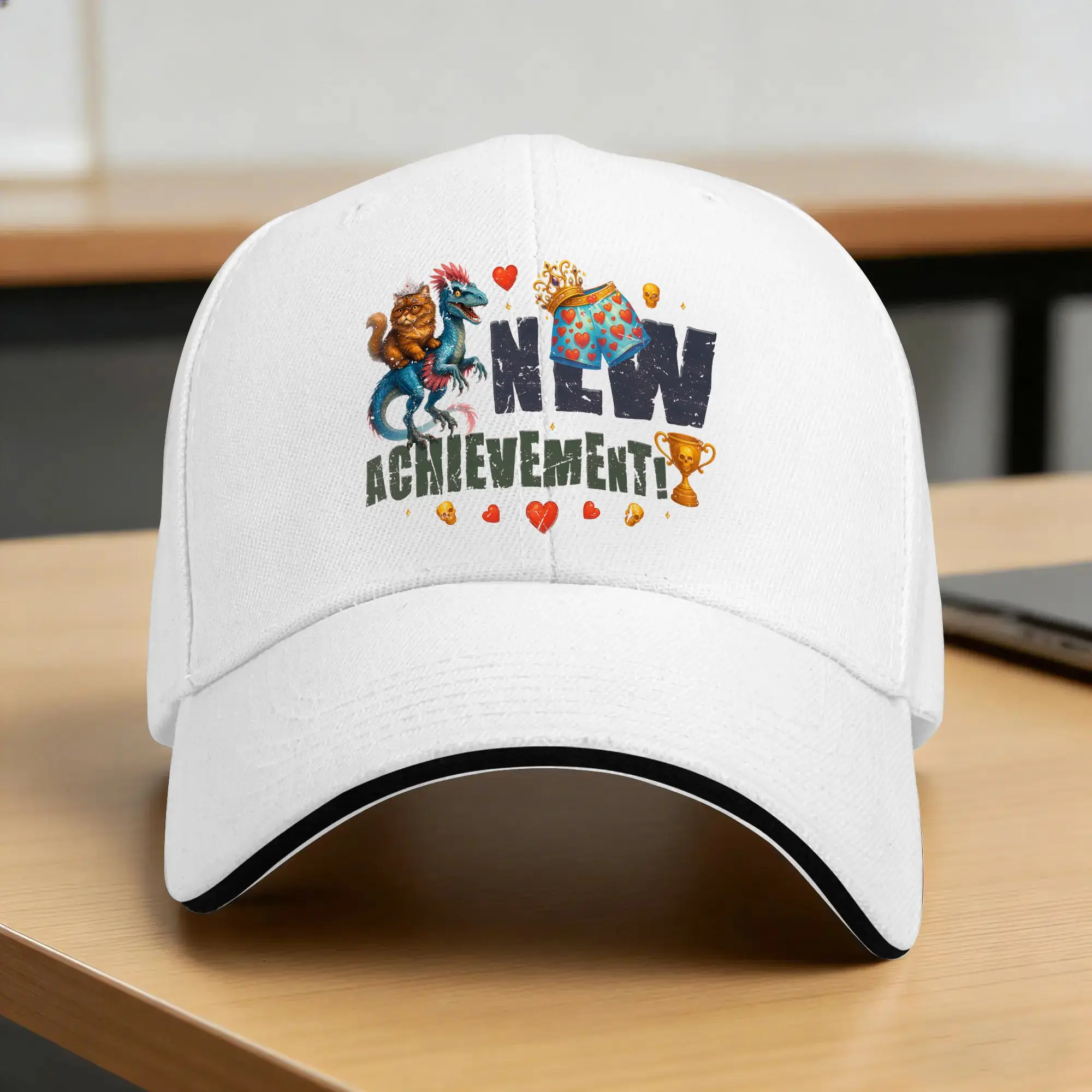 Summer Dungeon Crawler Carl New Achievement Baseball Cap  Outdoor Sports Fashion  Hat Unisex Men Adjustable Snapback Cap