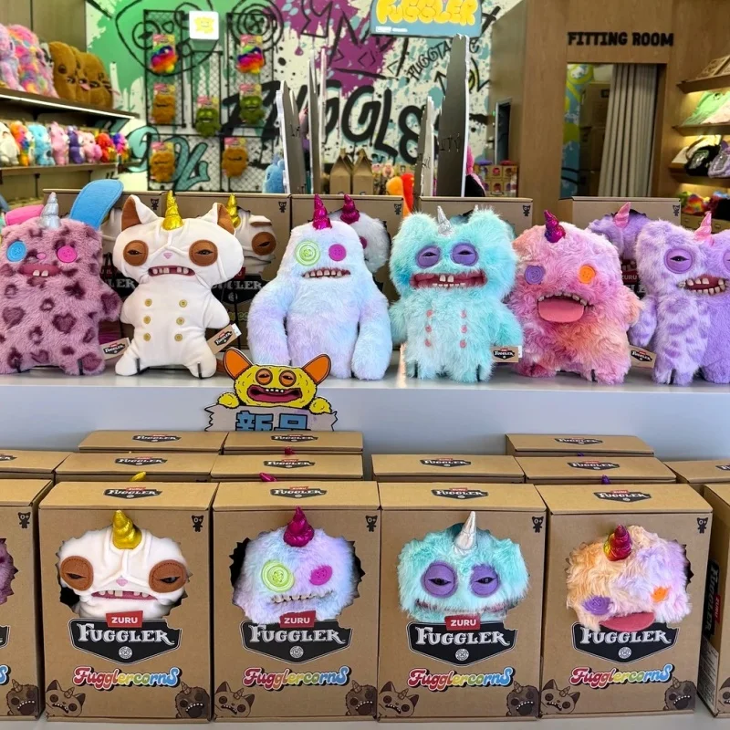 New Hot Genuine Fuggler Teeth Whimsical Trend Ugly-Cute Unicorn Monster Series Blind Box Decoration Cute Birthday Surprise Gifts view 6
