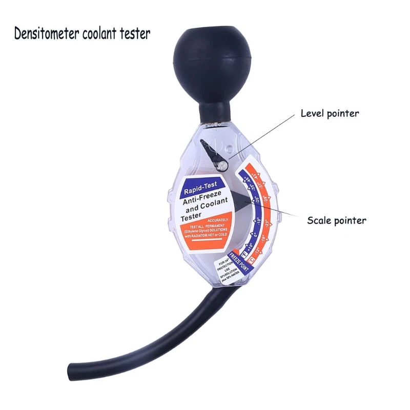 Vehicle Car Hydrometer Tester deluxe Antifreeze & Coolant Tester Drosphip