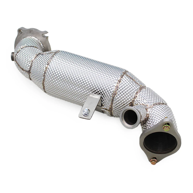 OEM Free Flow Exhaust Downpipe For Alfa Romeo Giulia 2.0 2017+ Sport Car Exhaust System Stainless Steel Exhaust Pipe