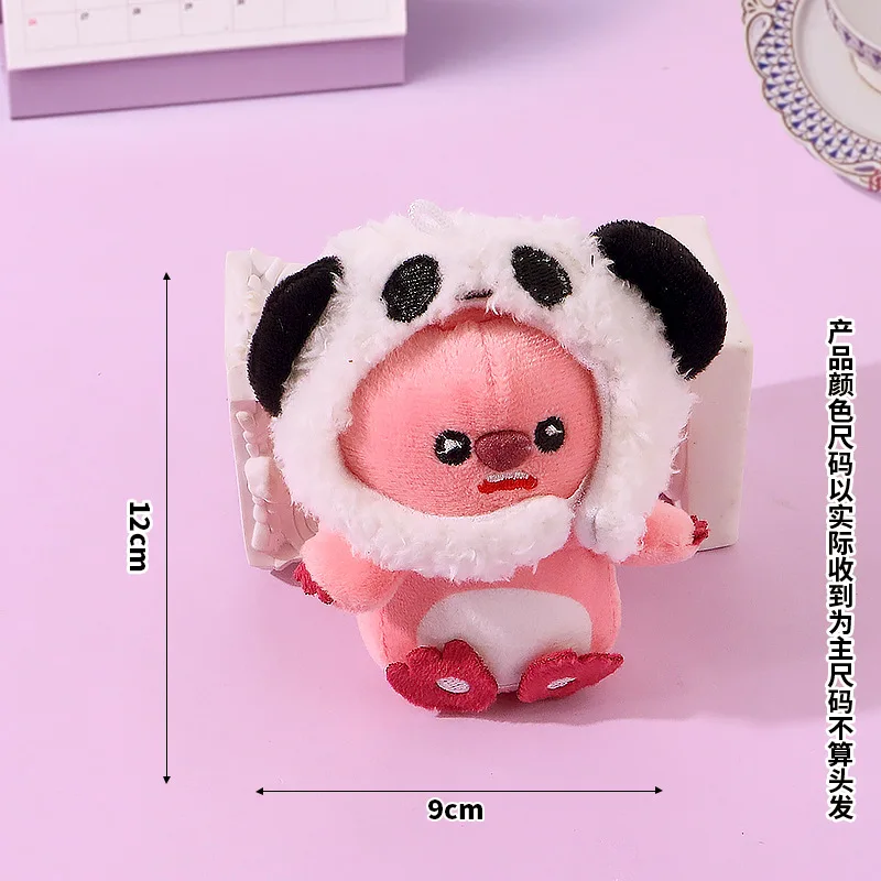 コスチューム リトルビーバー ぬいぐるみ ヘッドギア - ルビーキーホルダー バックパックアクセサリー ペンダント ドールフィギュアに変身