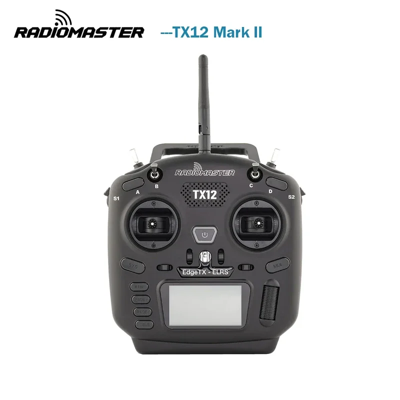 

RadioMaster TX12 MKII ELRS CC2500 EdgeTX OpenTX 16CH Hall Gimbals multimobile совместимый с трансмиссионным радиоуправлением