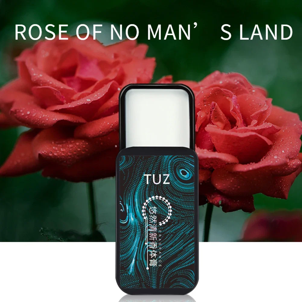 1pcs Men Solid Perfume Ladies\' Balm Natural Fresh Fragrance Deodorant Solid Perfume Fragrances Body Antiperspirant Portable Gift