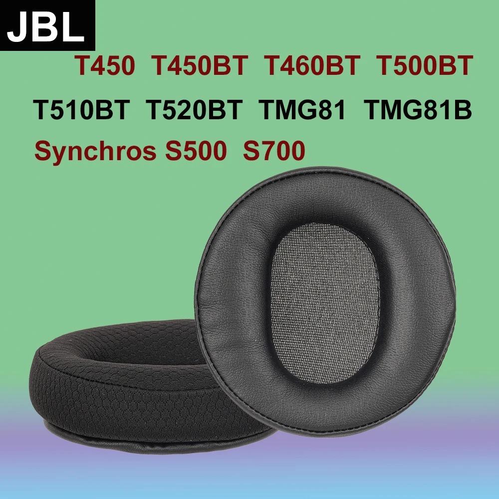 Novo Design de Almofadas Grossas para Fones de Ouvido JBL T450 T450BT T460BT T500BT T510BT T520BT e Substituição para Synchros S500 / S700