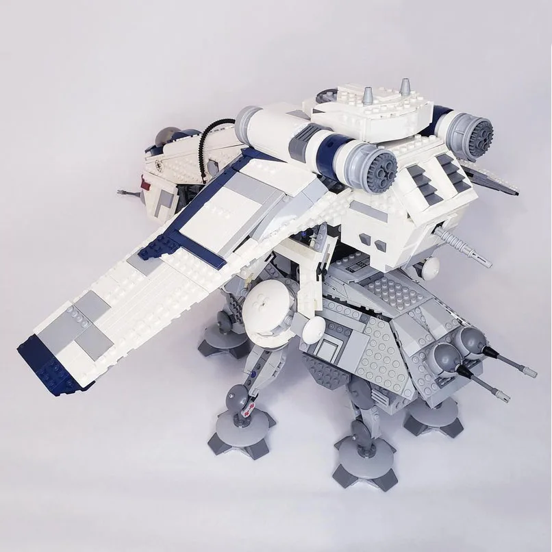 

1325PCS MOC DIY Republic Dropship V2 Building Blocks AT-TEs Model Hobby Assembly toy brick Children's birthday festival gifts