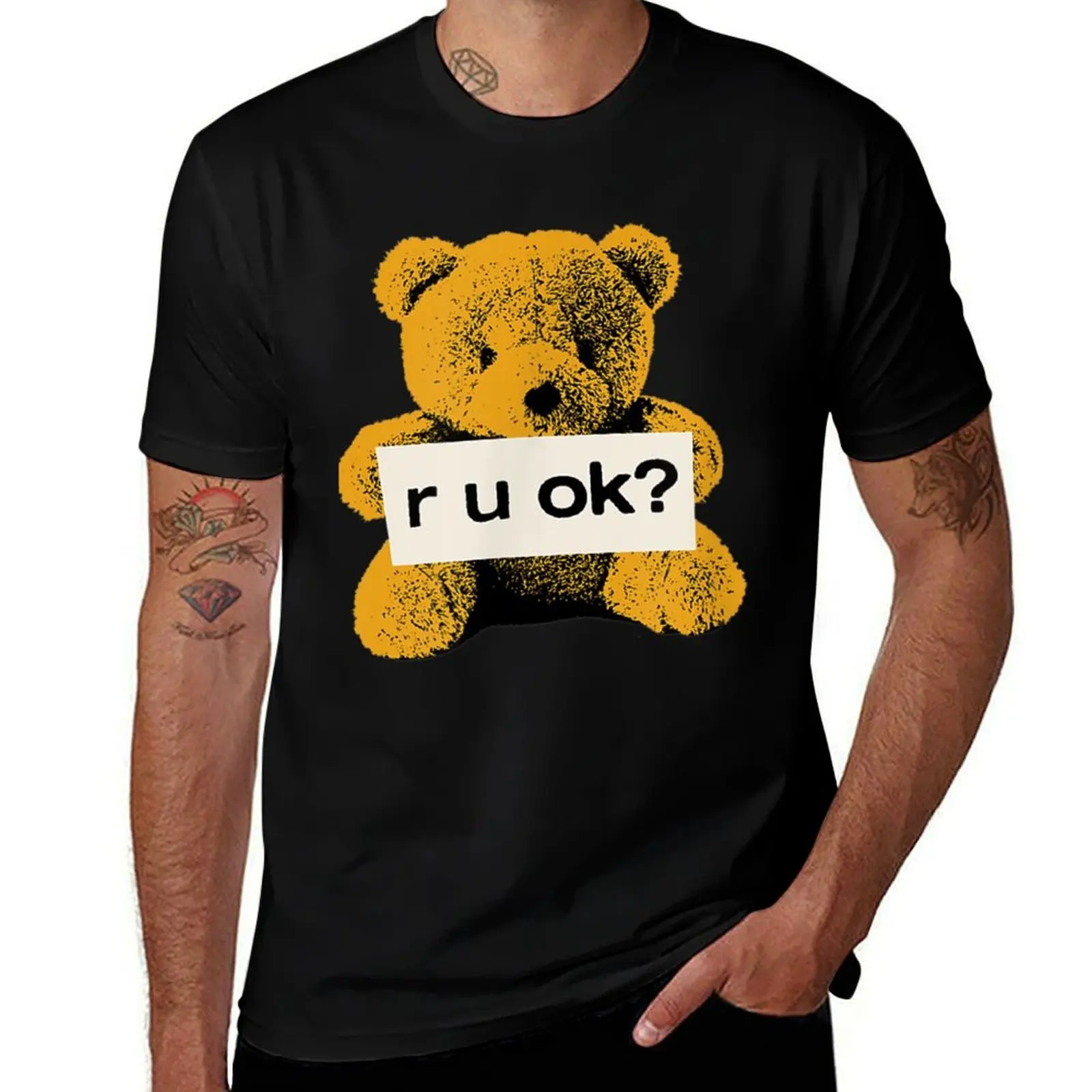 

r u ok T-Shirt t shirts with prints funny t shirts dark humor T-Shirt