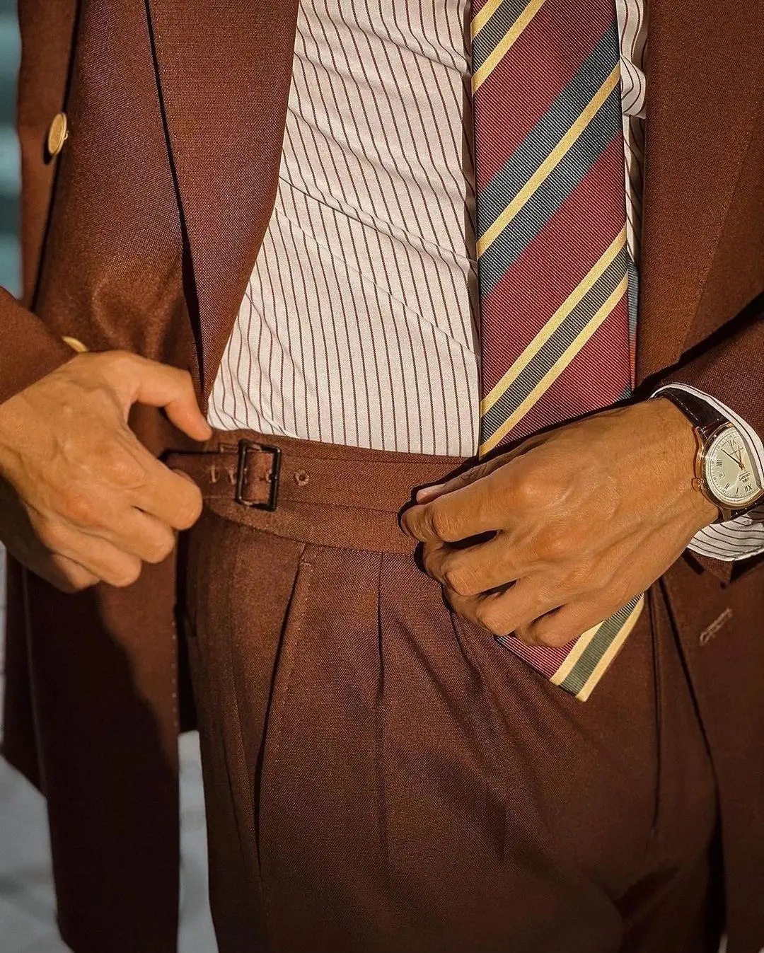 Trajes de caballero con doble botonadura para hombre, chaqueta y pantalones de dos piezas hechos a medida, para boda, ocasión Formal