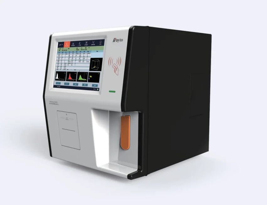 5-part hemat ology Analyzer Rayto Brand Hemaray50CRP 5 Diff hemat ology Auto Analyzer With CRP