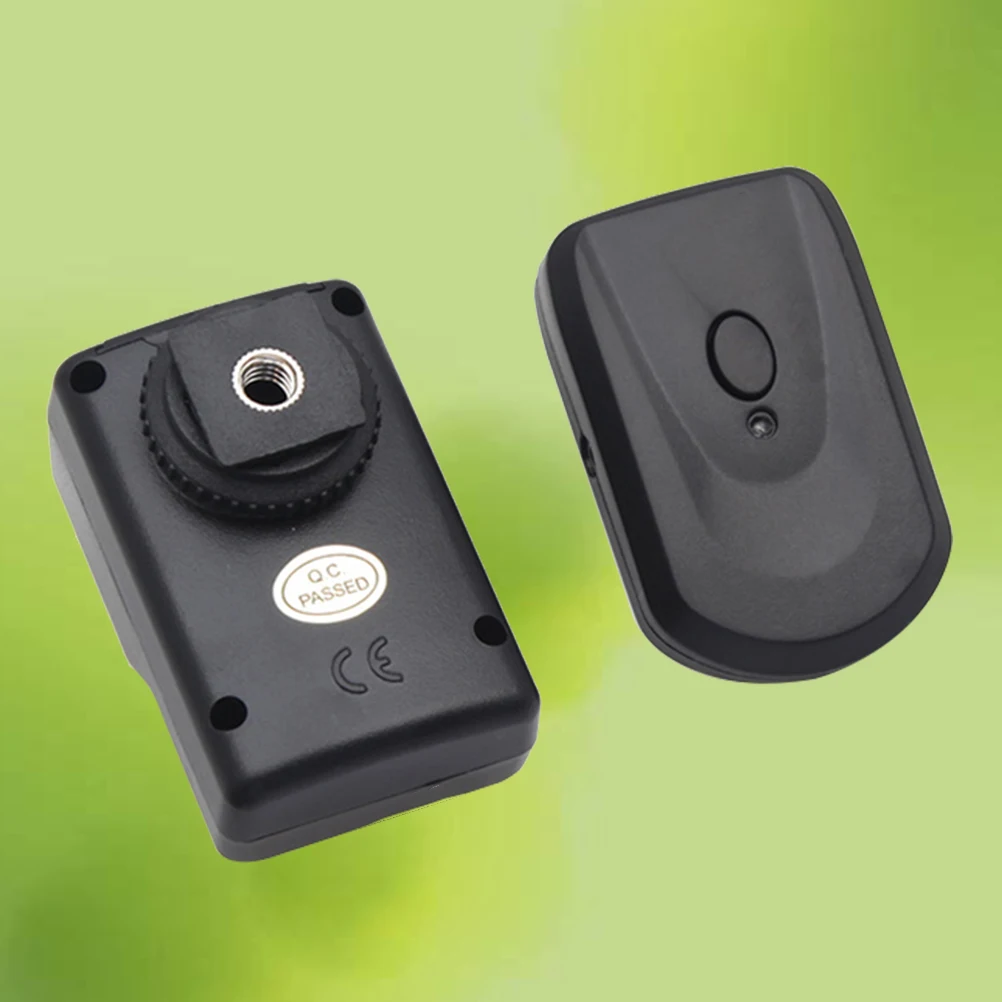 

Wireless Flash Trigger Set For Camera Hot Shoe Sync 30M Range Dry Receiver 1/250S Sync Speed 0.01Ma Current