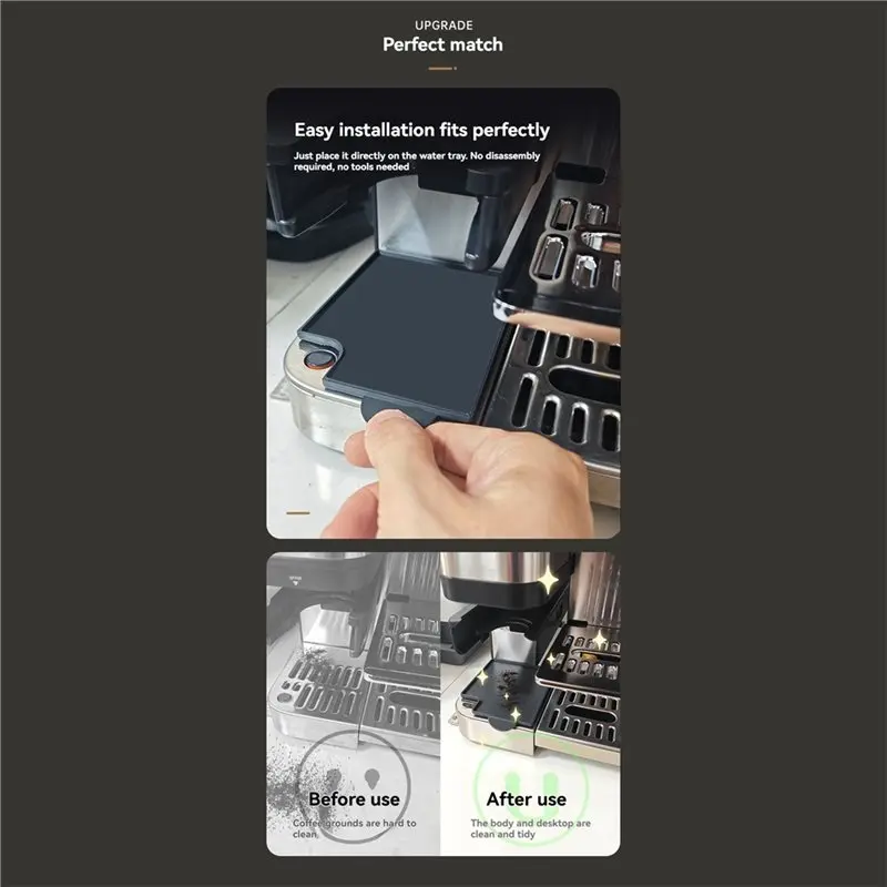 [B25B!】 For Ninja ES601 ES655 ES701 Coffee Machine Grinder Water Tray Powder Receiving Pad Protective Replacement Part