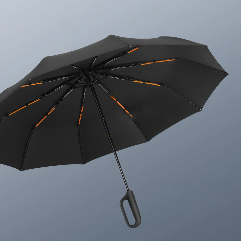 Automatic Folding Double Umbrella Sunshade 20 Ribs Buckle Design Super Large Strong for Men Women Rib Buckle Fully Automatic