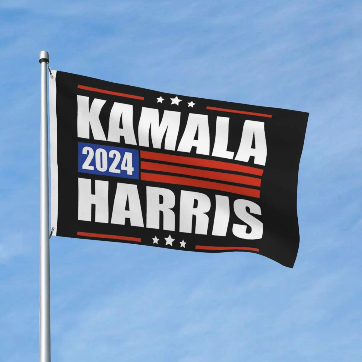 Kamala Harris 2024 Election Flag Double Sided Indoor Outdoor Banner Madam President Polyester Hanging Decoration 3x5 FT