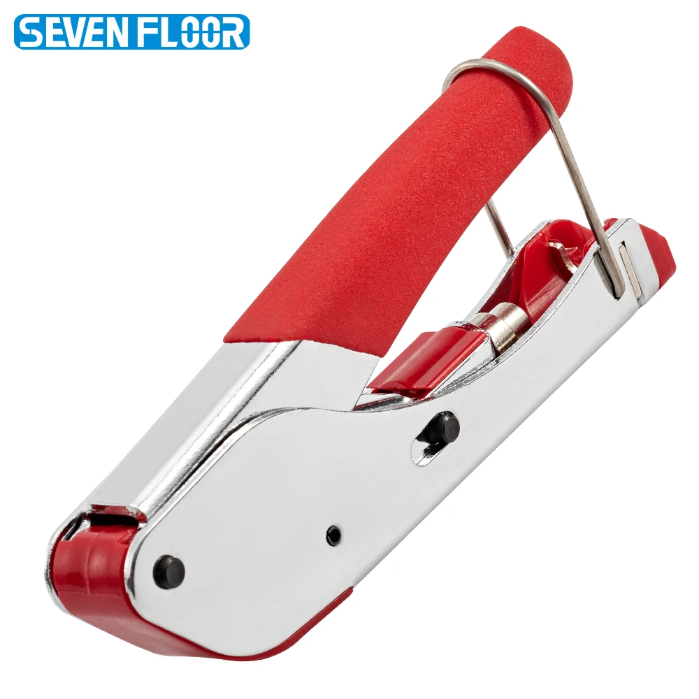 Professional Coaxial Compression Crimper Tool for F Connector RG6 RG59 Coax Cable TV Satellite Antenna Video Audio