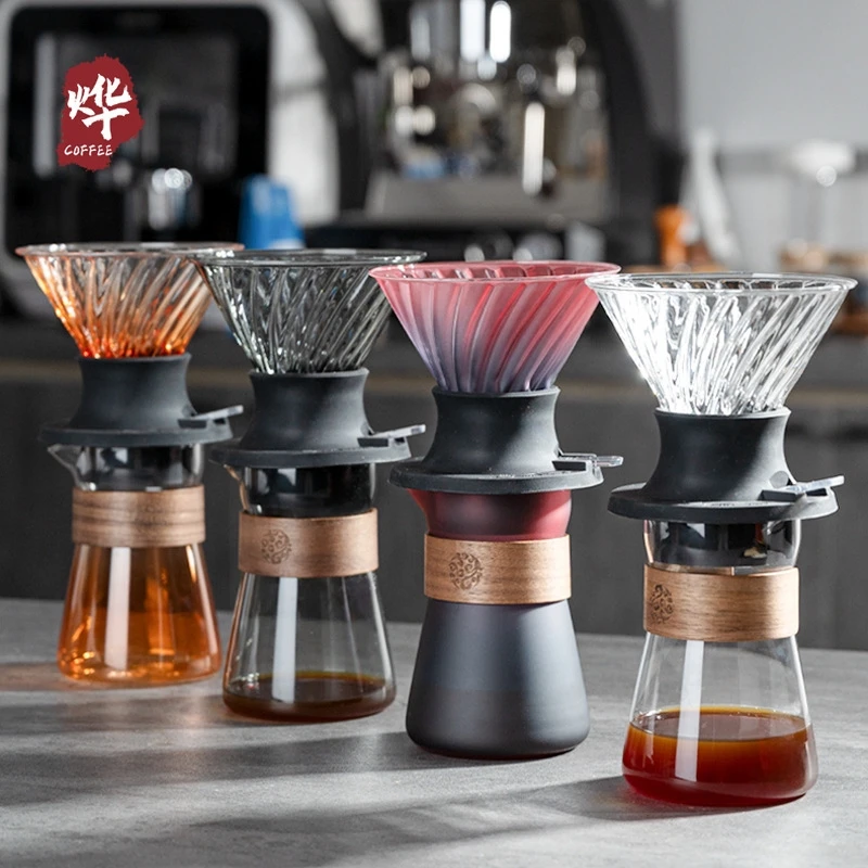 Spiral Resin Pour-Over Coffee Filter Cup Lightweight Durable Hand-Poured Drip For Home & Office, For Baristas & Coffee Lovers