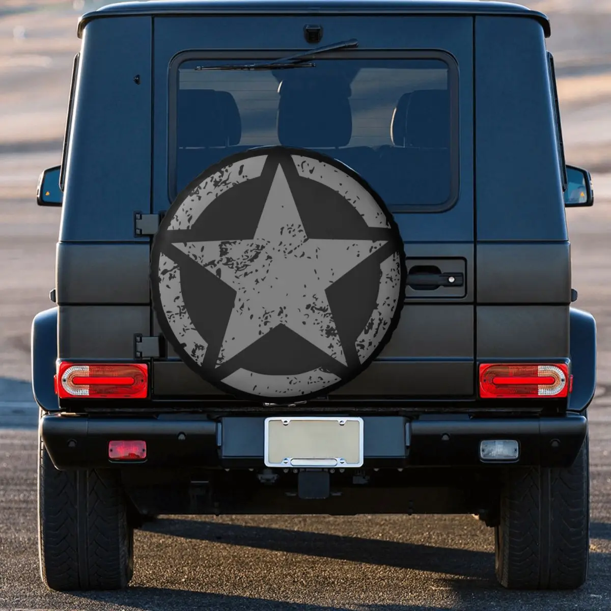 Custom America Tactical Army Military Star Spare Wheel Tire Cover Case for Suzuki Mitsubish Vehicle Accessories 14\