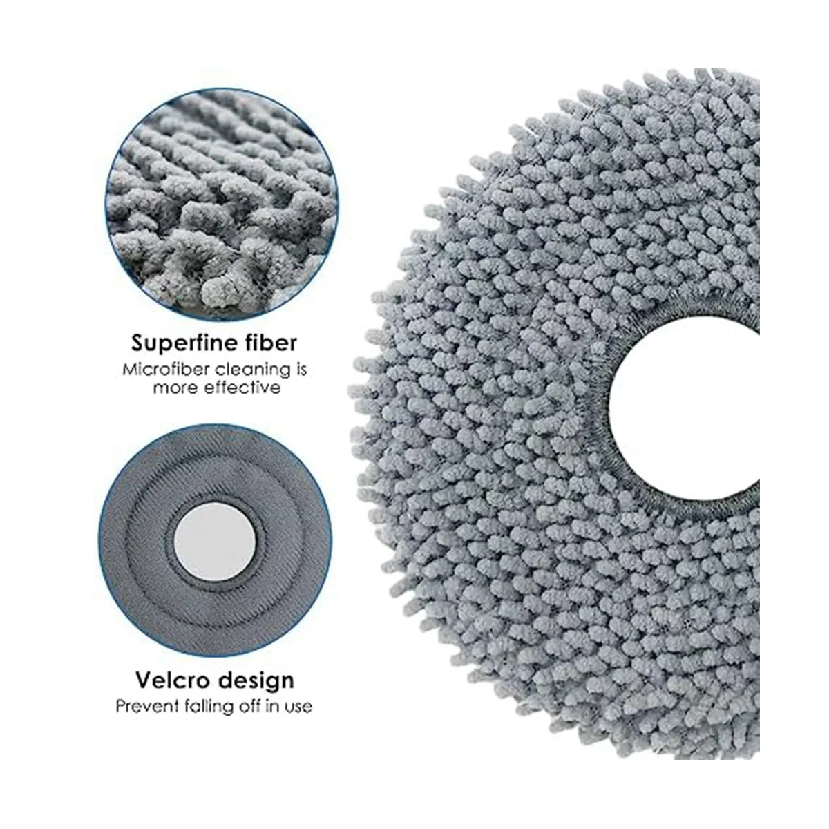 Wkłady do mopa próżniowe do akcesoriów części zamienne do odkurzaczy Robot Q