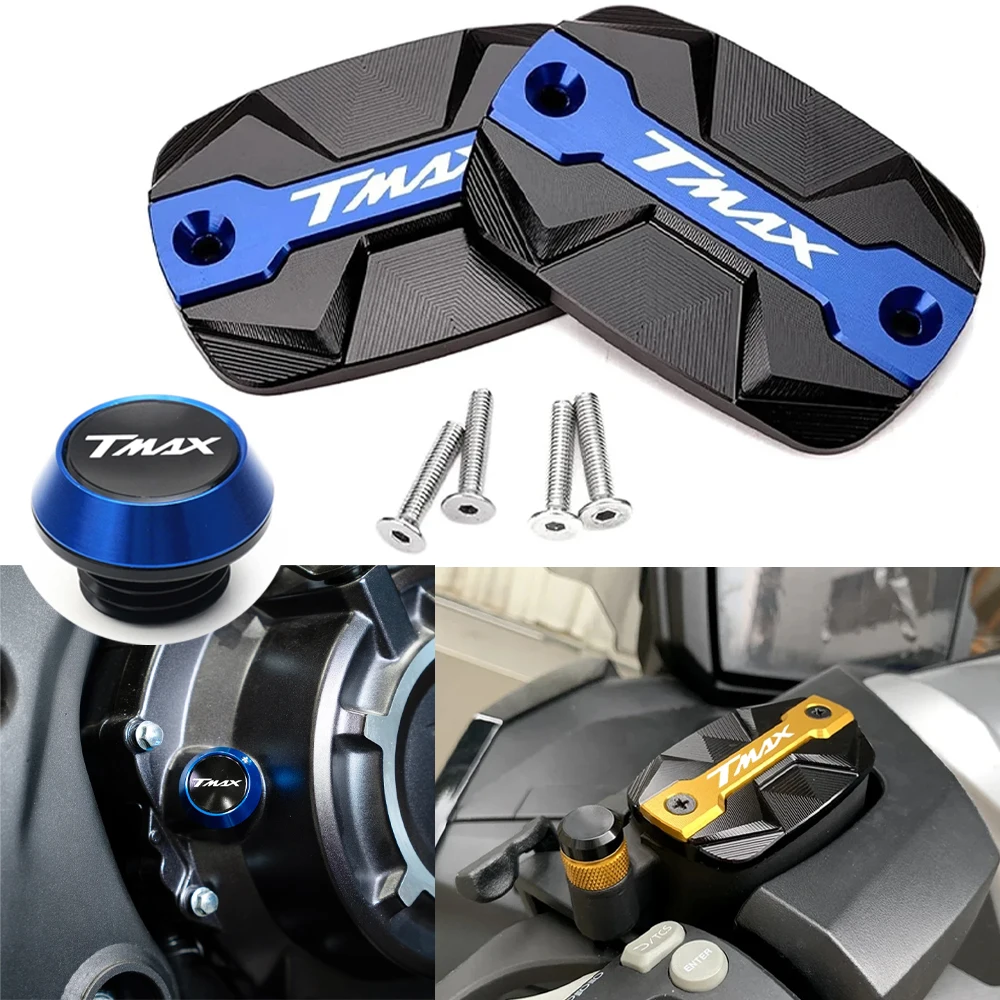 

Подходит для Yamaha TMAX560 TMAX 530 500 560 TMax530 SX DX TECH MAX мотоциклетная тормозная жидкость, крышка бачка главного цилиндра, маслозаполнитель