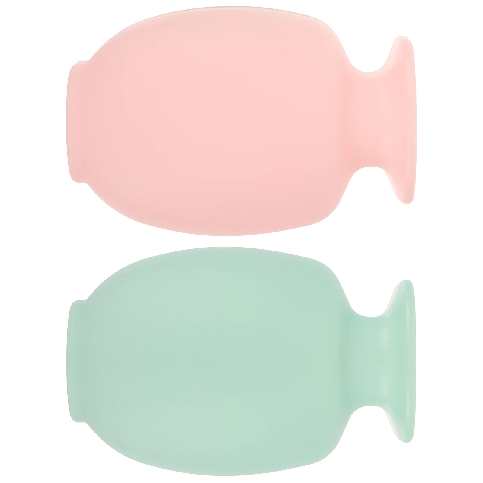 

2pcs Wall Hanging Vase Silicone Flower Home Decor Mounted Planter Storage Bucket Punch Mini Plants Porch Bedroom