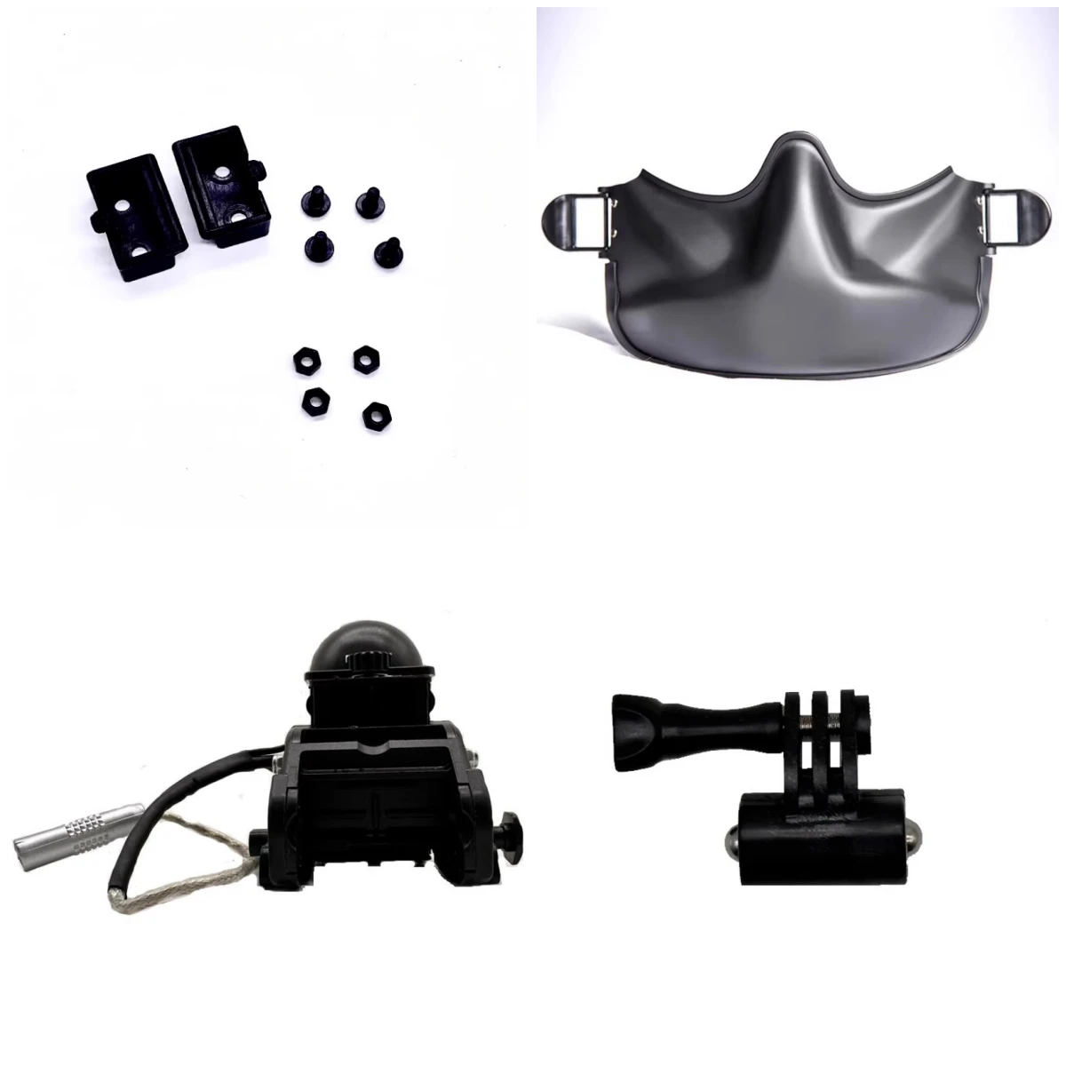 Accesorio para casco MFS Mask/ANVIS NVG Mount/Camera Mount para casco de vuelo HGU-56P