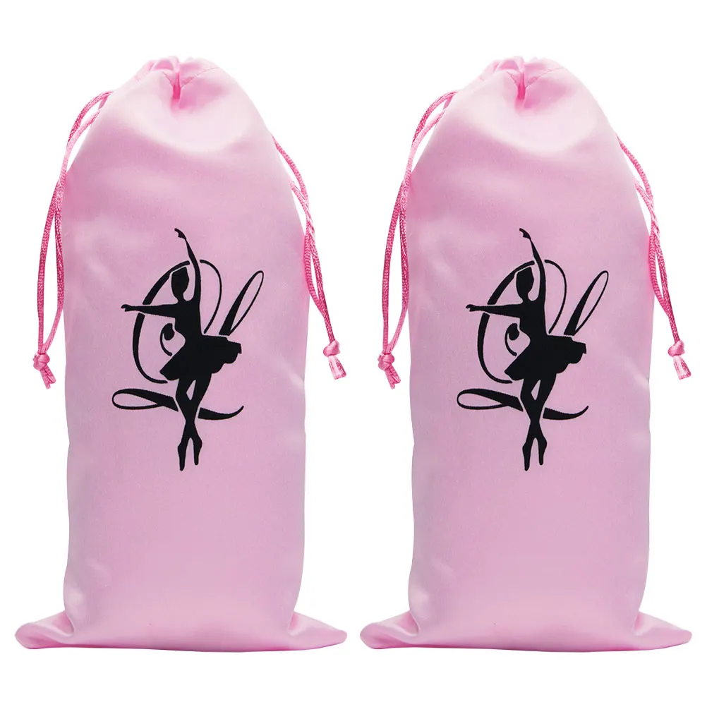 2Pc Ballet Shoe Bag Dance Shoes Organizer Ballet Shoe Carrier Bags Dance Shoe Bags Ballet Shoe Bag Dance Bag Shoes Storage Pouch