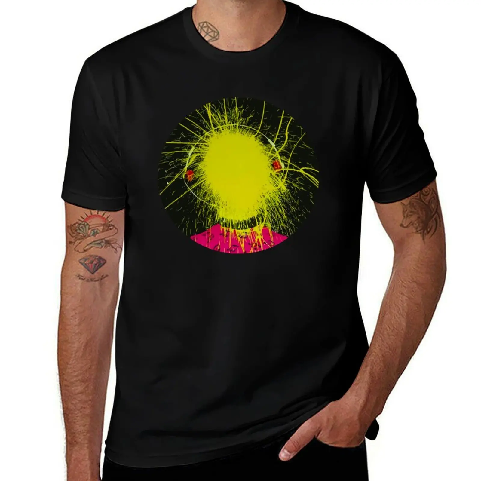 Triple J Exploding Head T-Shirt Moisture Control Sports Tee T-Shirt
