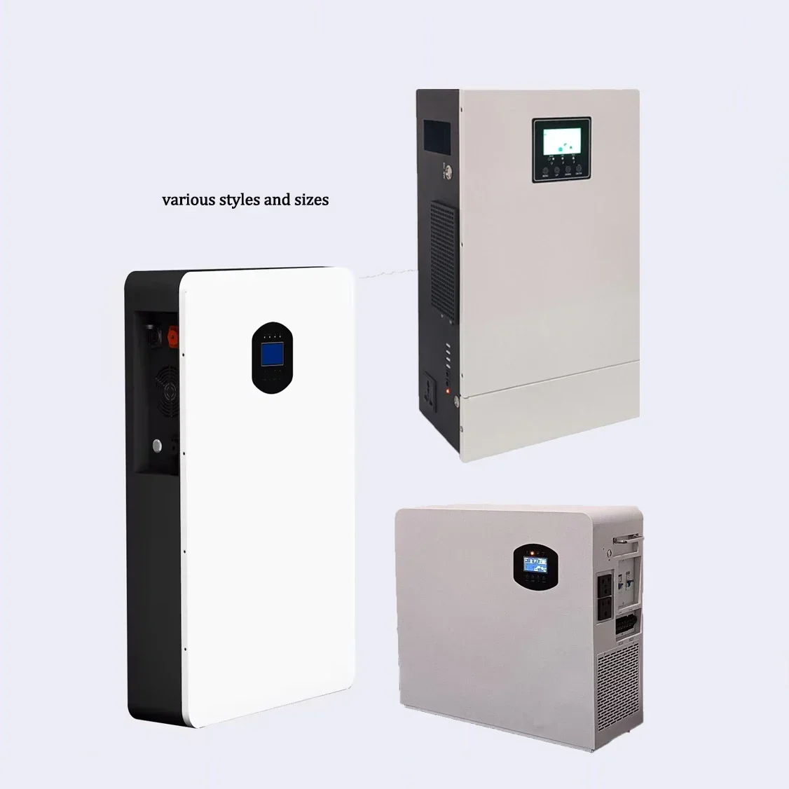 3KWH outdoor all in one inverter and lithium battery 51.2V 5kWH solar power system ess battery pack all-in-one off grid hybrid