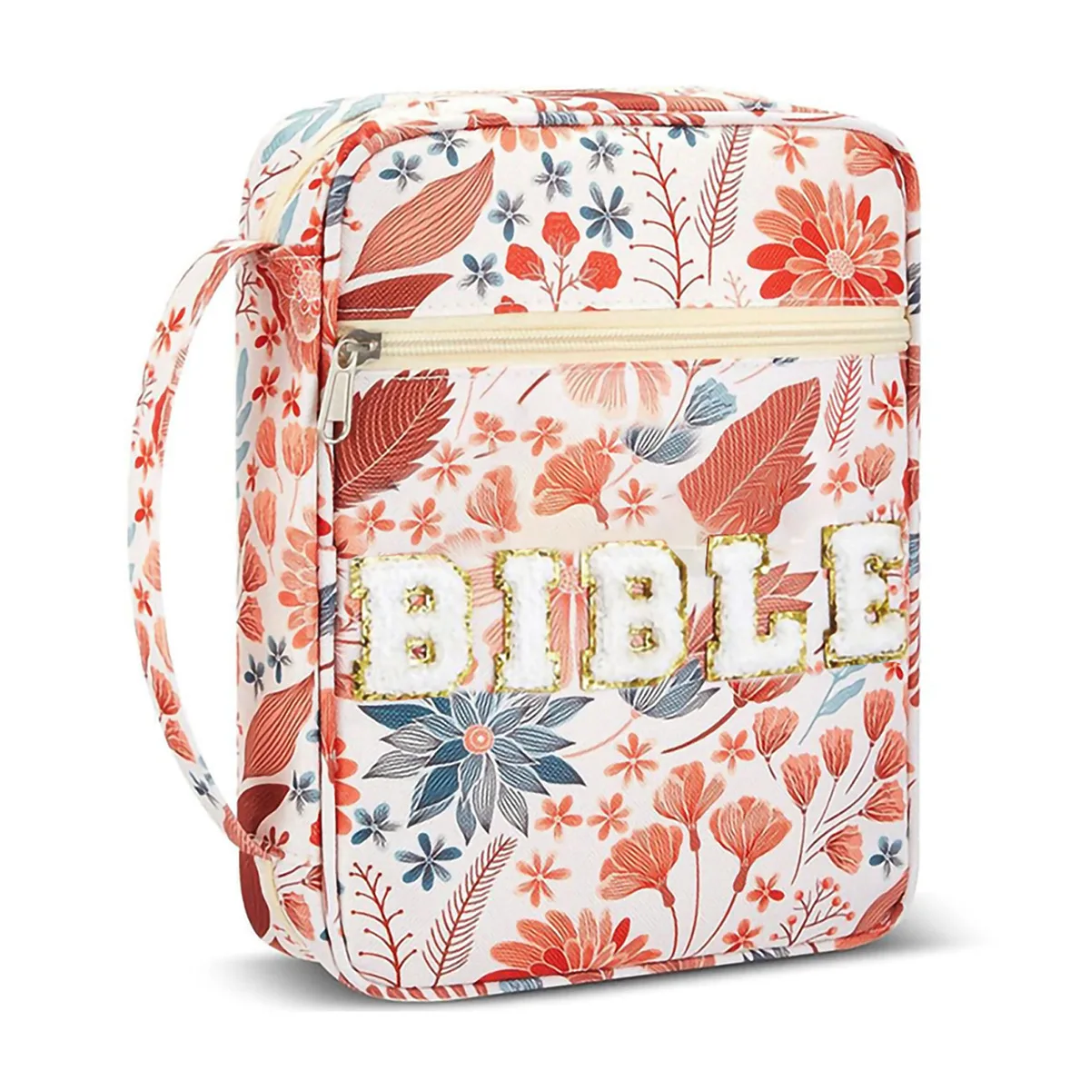 Borsa portaoggetti portatile con copertura antipolvere per libri Organizzatore con cerniera Custodia per trucco leggera transfrontaliera Origine cinese