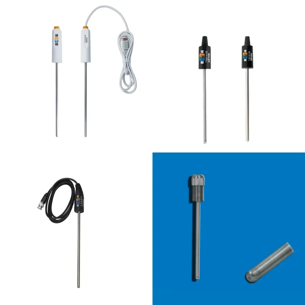 

T-819-A-H Stainless Steel Temperature Electrode Customization Resistor Sensor BNC Connector