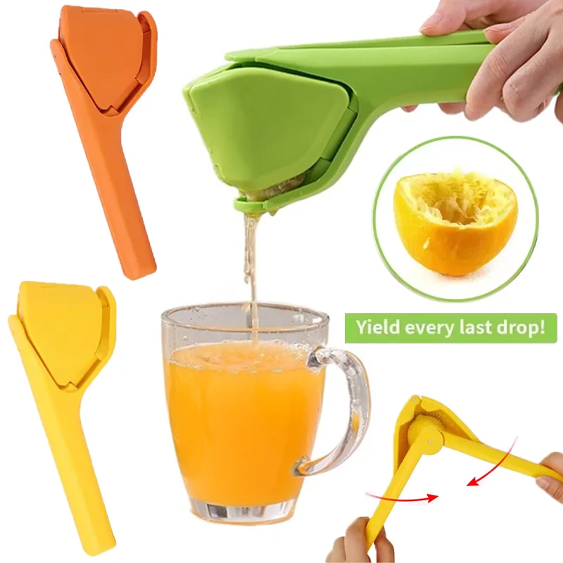 Easy to Use Manual Juicer with Lever, Fast Juice Separation, Easy Cleaning, for Lemon, Orange, Kitchen Tools