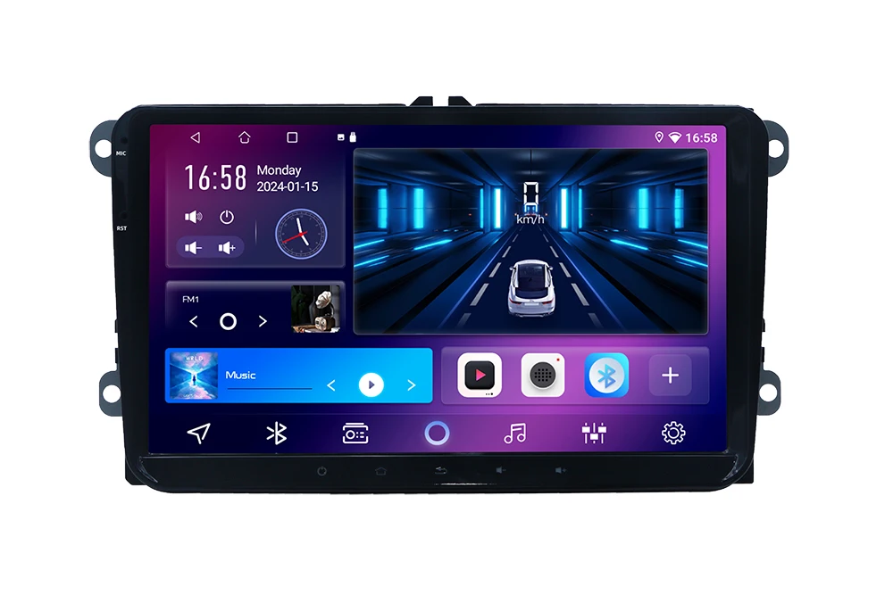 

9inch Android 12 Carplay Android Auto Car Radio player car audio car stereo navigation For Volkswagen