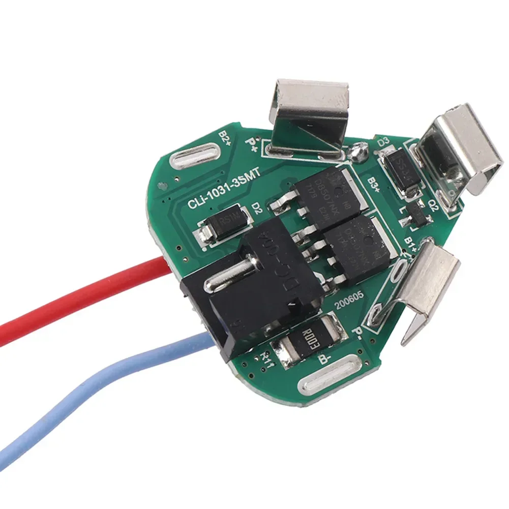 3S 12V Protection Board 33*33*1.6mm For Over Charge Over Discharge Short Circuit Over Current Protection For Electric Drill