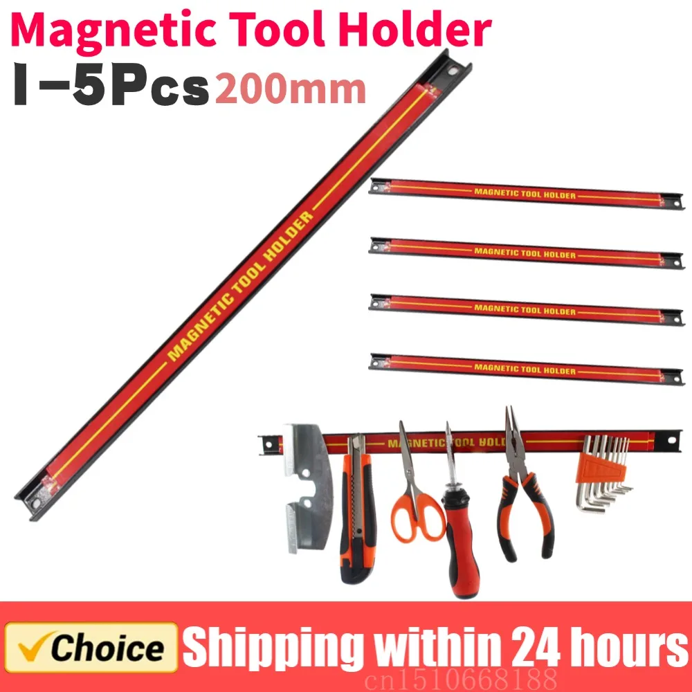 Magnetic Tool Holder Storage Organizer Power Magnet Organizer Workbench Accessories Magnetic Tool Holder Strip Best Gift for Men