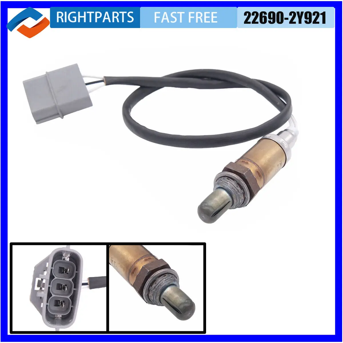 RIGHTPARTS 22690-2Y921 226902Y921 Car Oxygen Sensor For NISSAN MAXIMA INFINITI I30 2000-2001 For NISSAN O2 Sensor Auto Parts