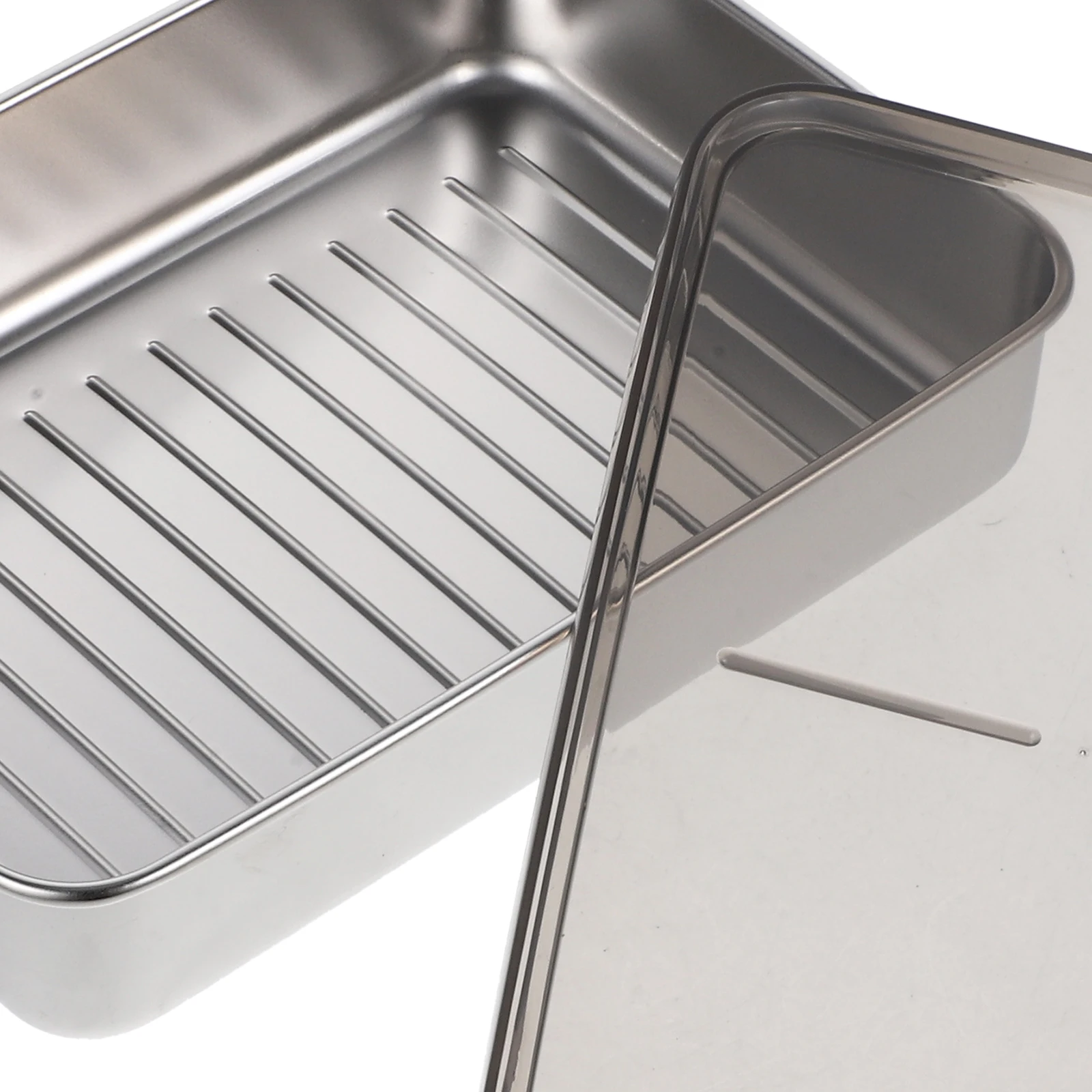 

Camping Food Container Rectangular Preservation Box Large Capacity Leakproof Keeper for Refrigerator Freezer