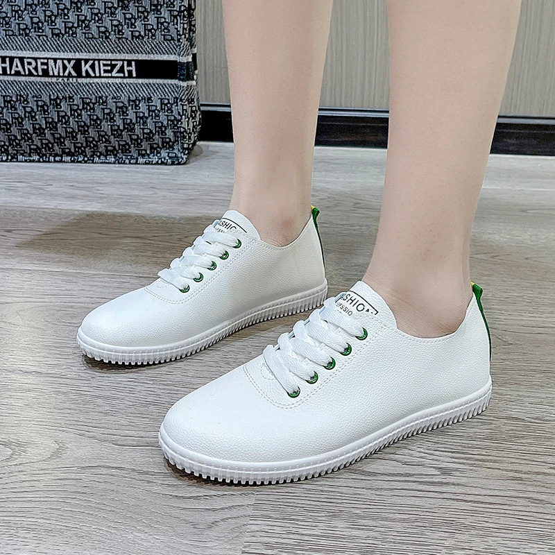 Women Shoes Summer 2024 Spring Women White Casual Shoes Breathable Flats Fashion Breathable Women Sneakers