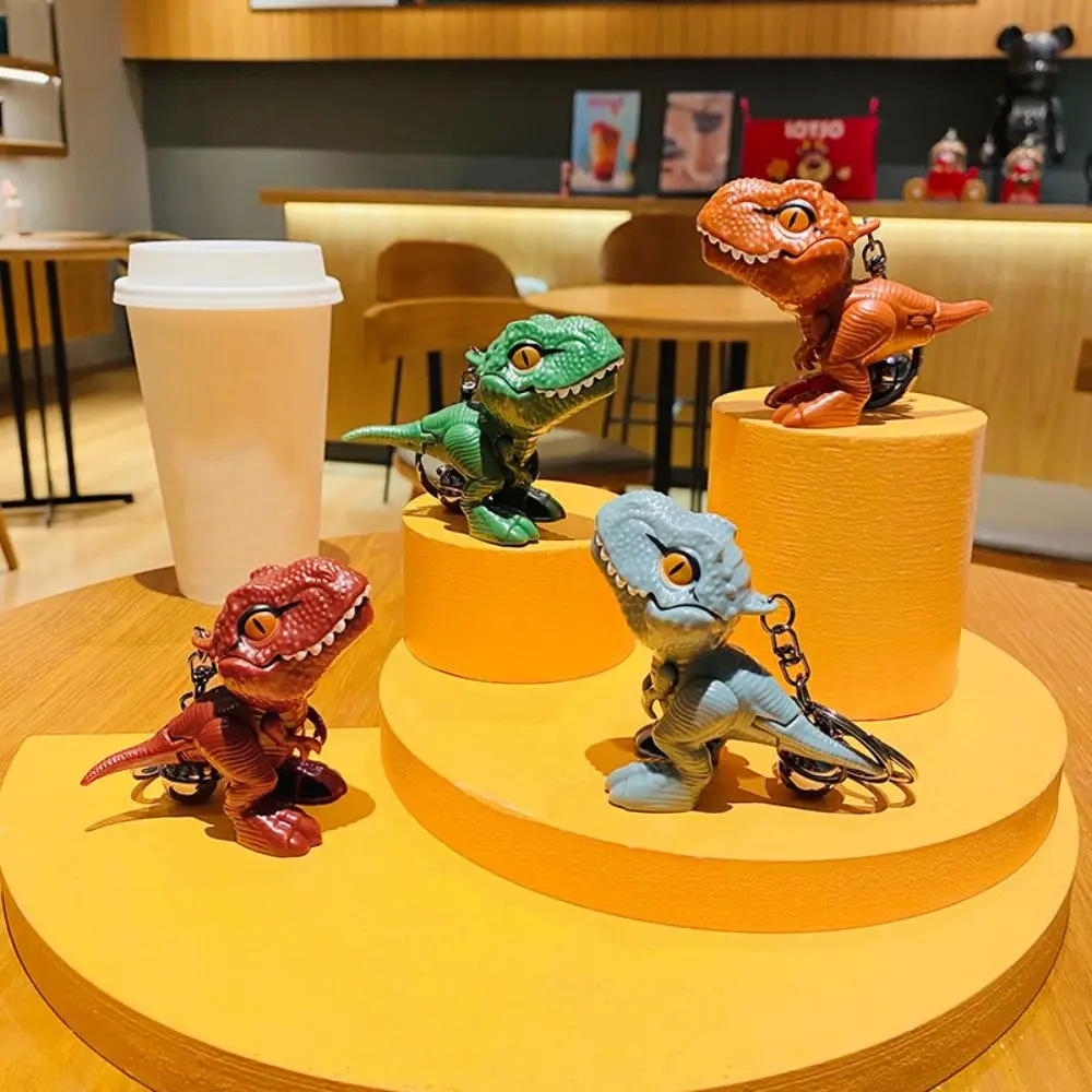 

Cartoon Dinosaur Tyrannosaurus Rex Doll Keychain Tyrannosaurus Rex Doll Bite Hand Hand Biting Dinosaur Keyring Trend