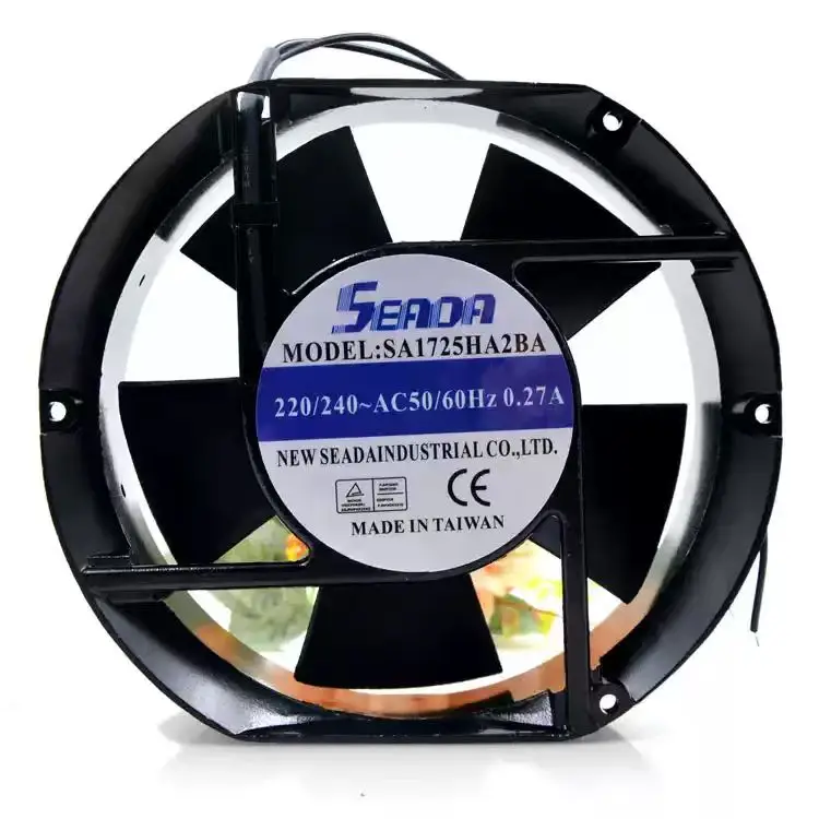 original-for-sa1725ha2ba-ac-220v-240v-17251-172mm-aluminium-frame-dual-ball-bearing-industrial-cabinet-inverter-cooling-fan