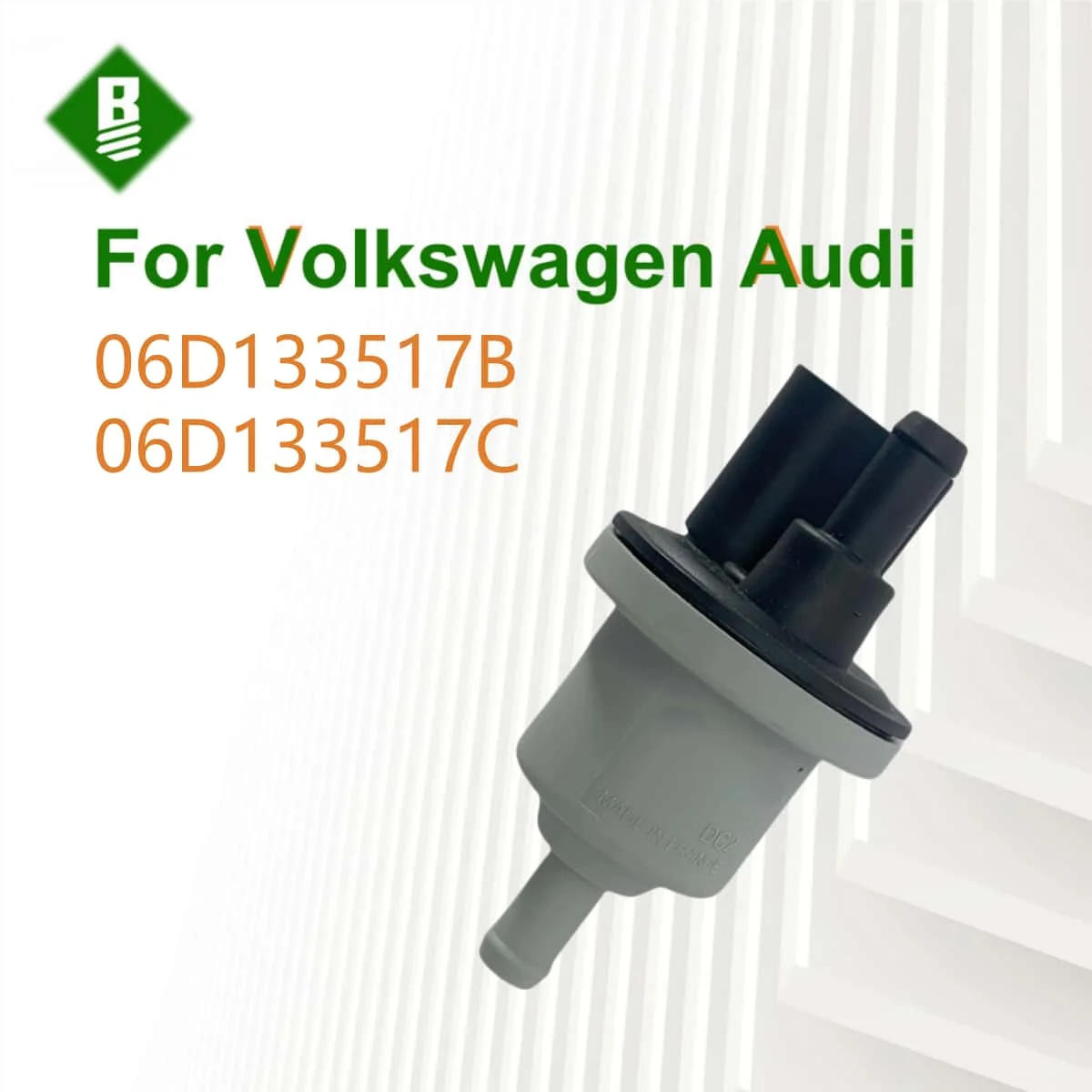

06D133517B Steam Tank Purification Solenoid Valve for Audi Q7 for Volkswagen Passat CC Touareg Tiguan L Golf 06D 133 517 C