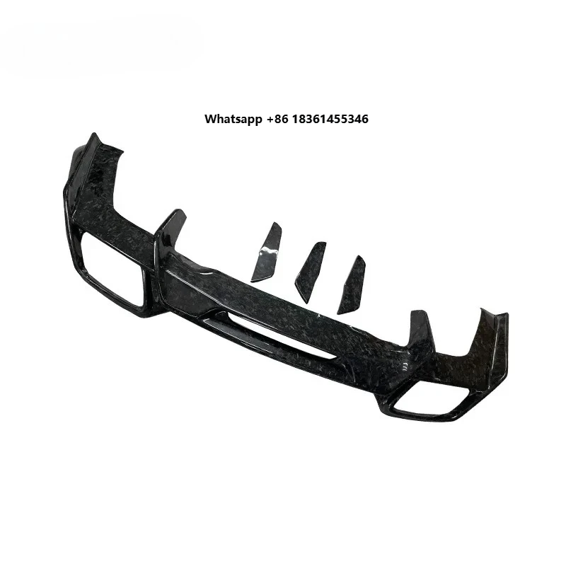 

For GT GTC GTS 2015-2024 Bumper Rear Trunk Diffuser Real Carbon Fiber R Style Rear Bumper Diffuser