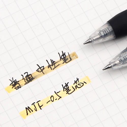Imagen 2 del producto Recambio de bolígrafo de Gel japonés ZEBRA, no mancha, MJF-0,5/0,4 MM, prensa de tinta neutra resistente al agua, papelería de repuesto Original JJ77