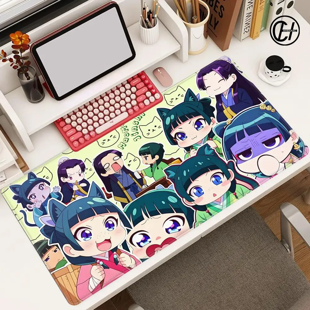 Anime Maomao The A-Apothecary D-Diaries Mouse Pad Large Gaming HD Print Waterproof XXL Desk Mat For PC Laptop Non-Slip Carpet