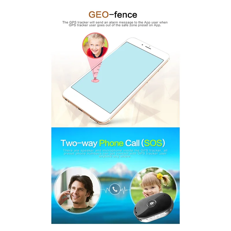 Waterproof GPS Locator Tracker WIFI Waterproof MINI Tracker