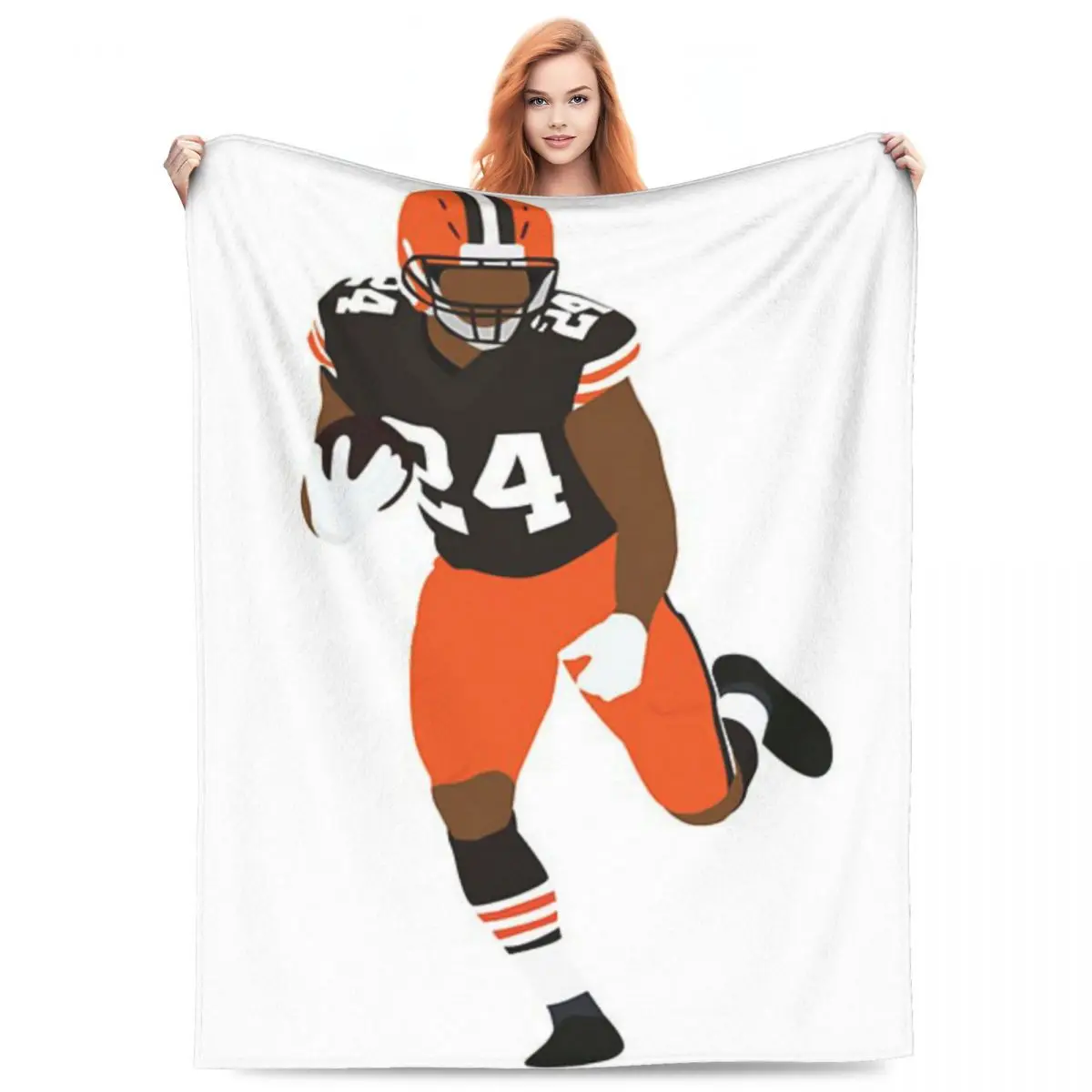 

Cleveland Blankets Fleece Sofa Throw Blanket Super Soft Throw Blankets for Home Bedroom Office Throws Bedspread Quilt