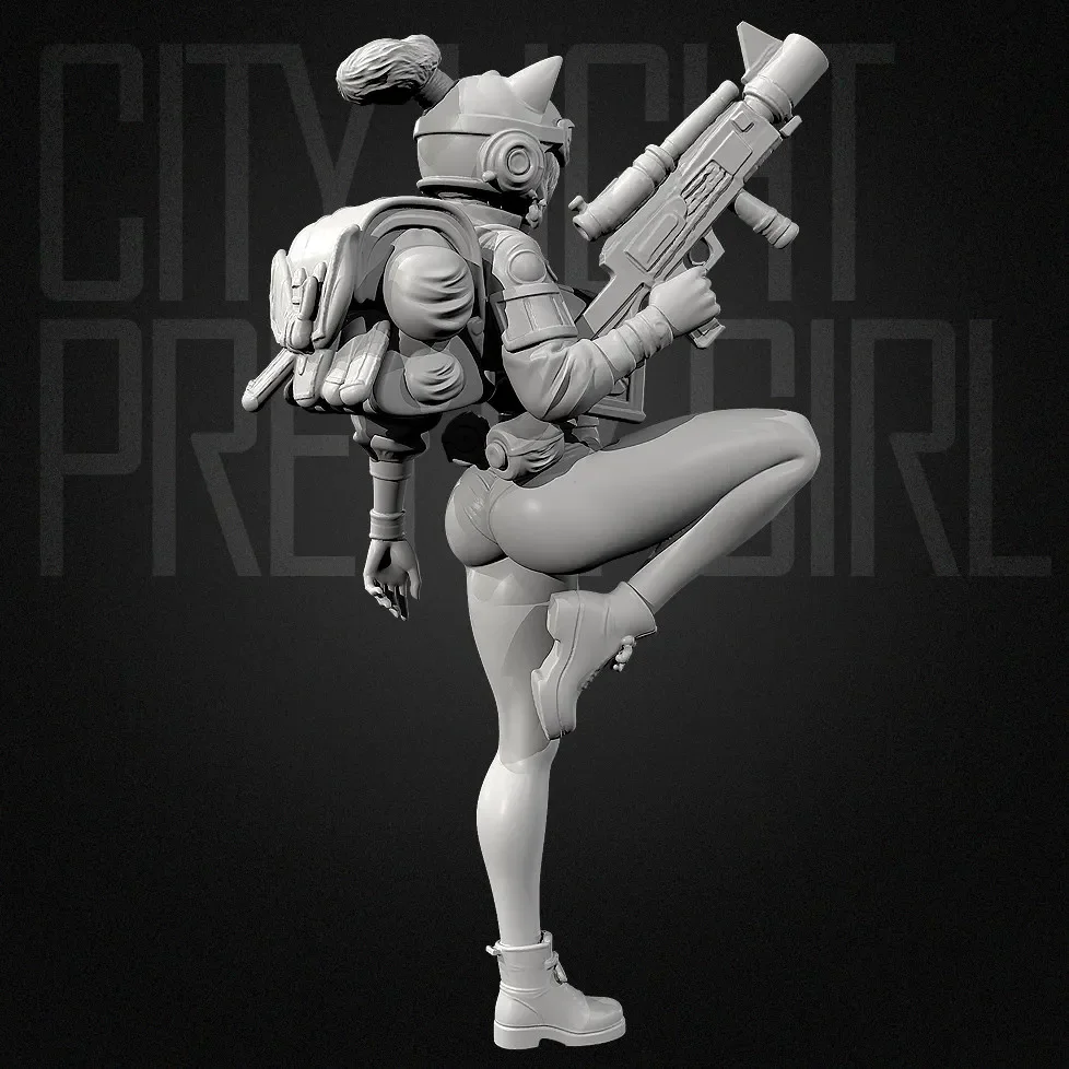 1/64 1/35 Resin soldier kits Need to self draw and assemble（3D Printing ）TDPM-34/3D