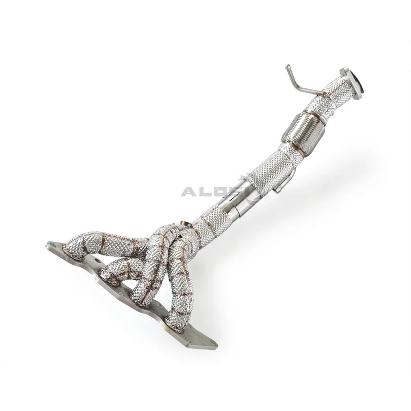 High-performance MK3 2.0 Exhaust Manifold 2012-2018 with Insulated Downspout Sport Converter